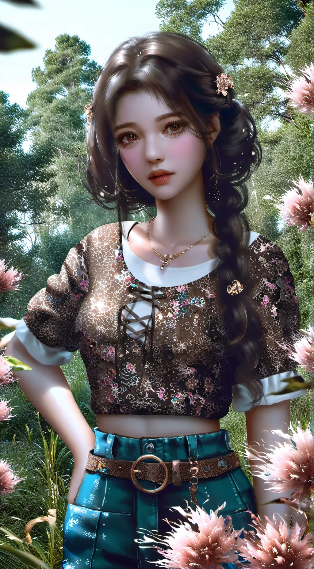 ai character: Aphmau and friends background