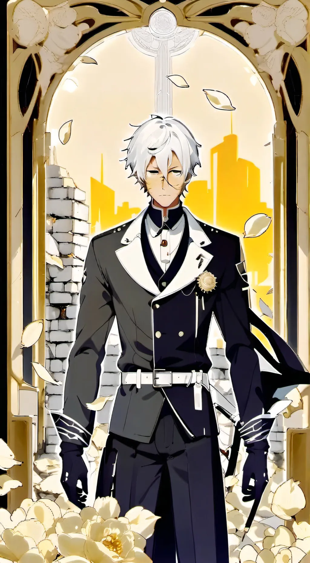 ai character: gojo background