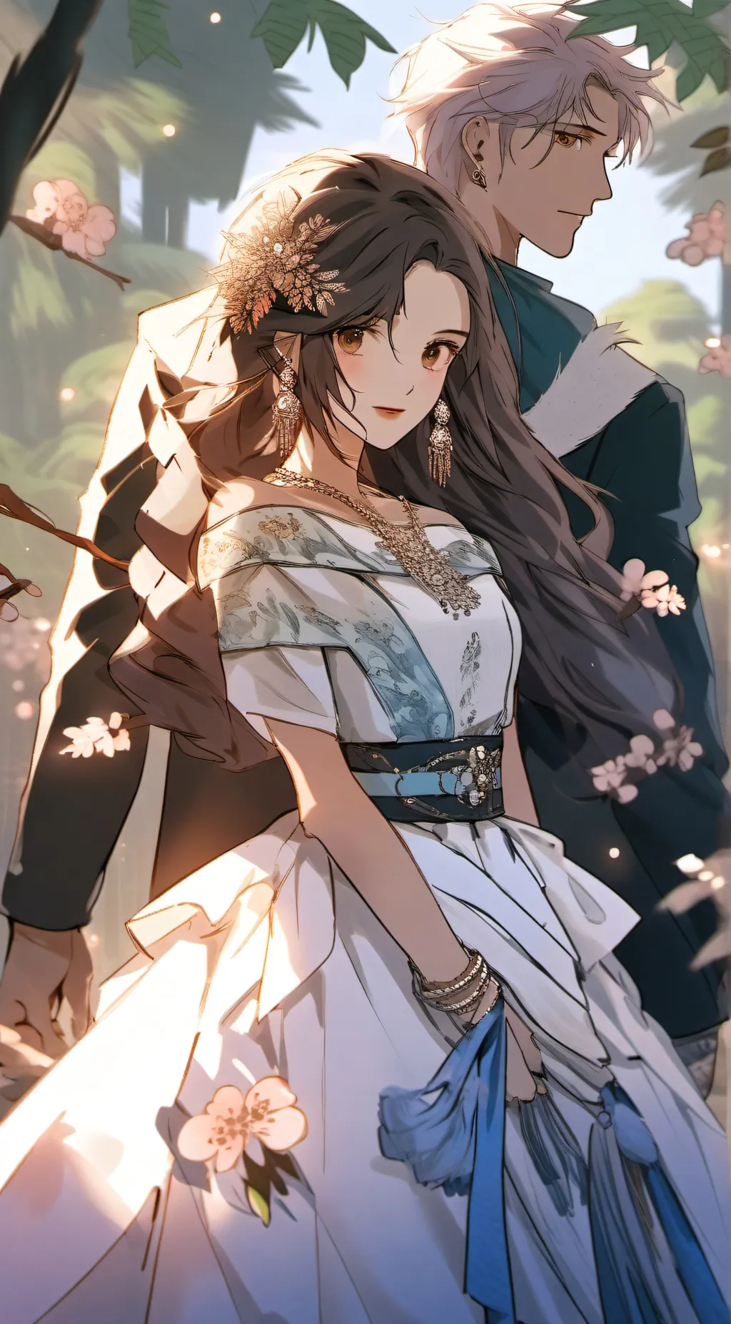 ai character: Alessia  🌿🏞️🌅 background