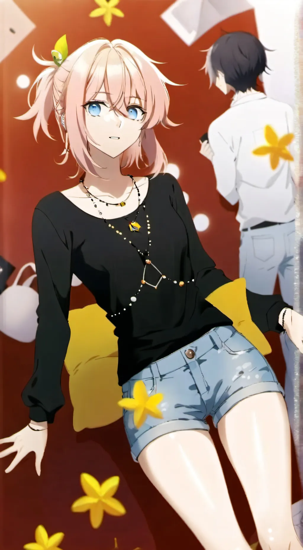 ai character: Shioki background