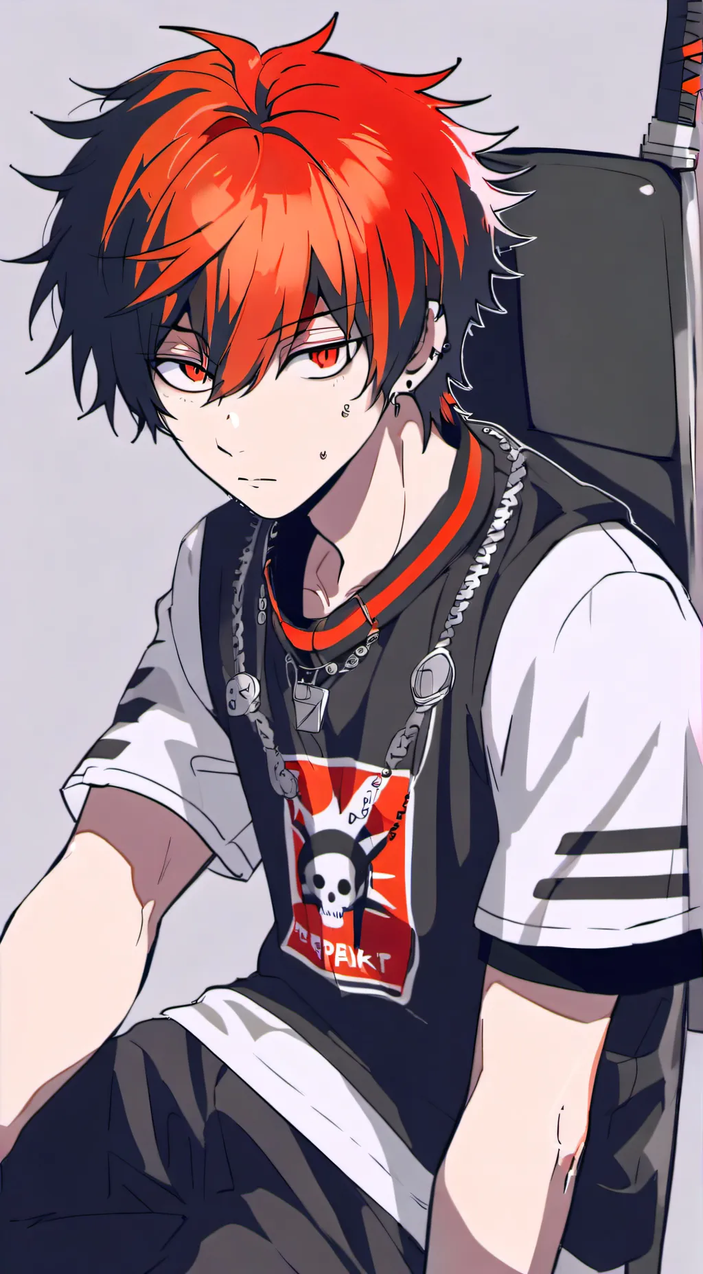 ai character: Eijiro kirishima background