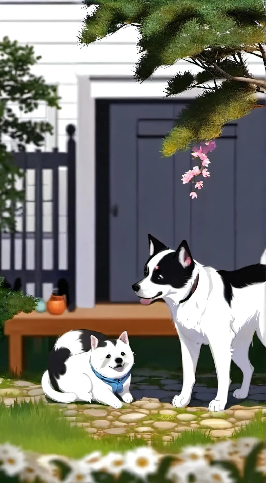 ai character: dandys world background