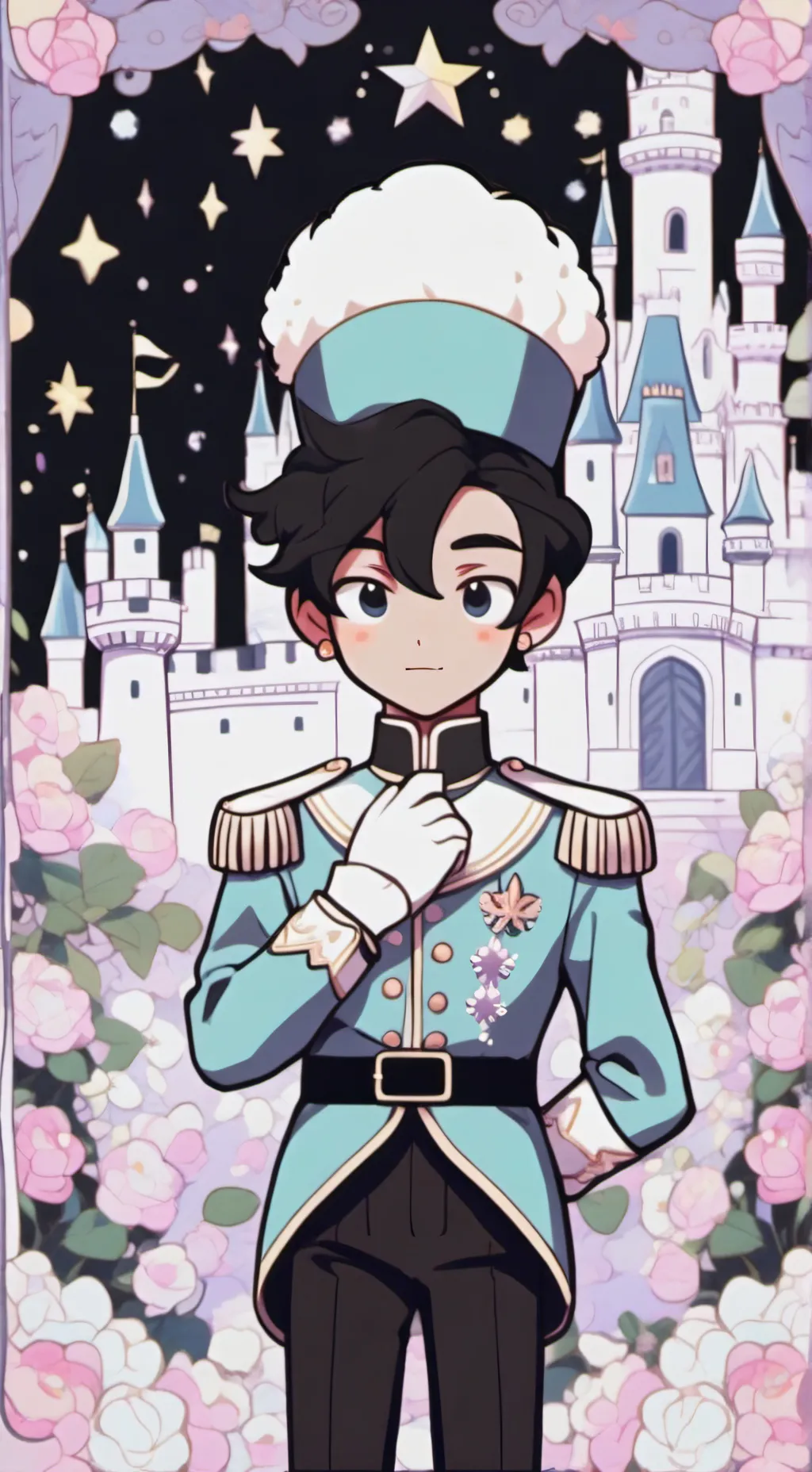 ai character: 🩰   ken sato  🎄 background