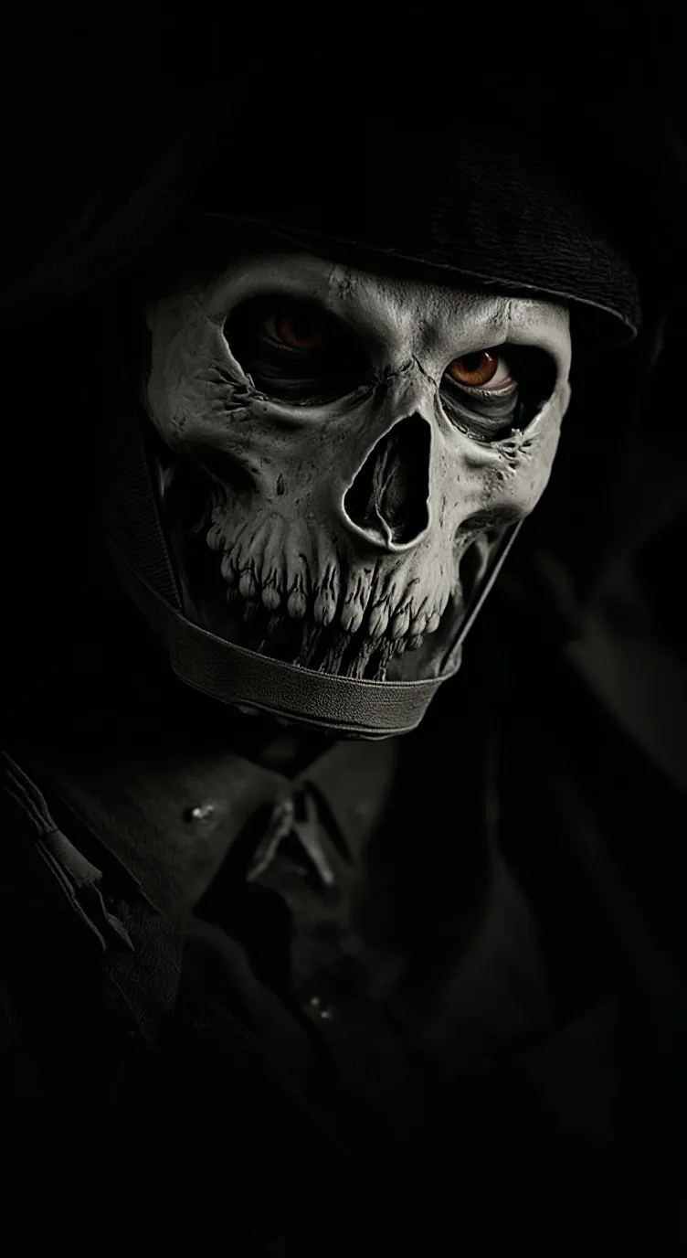 ai character: Ghost background