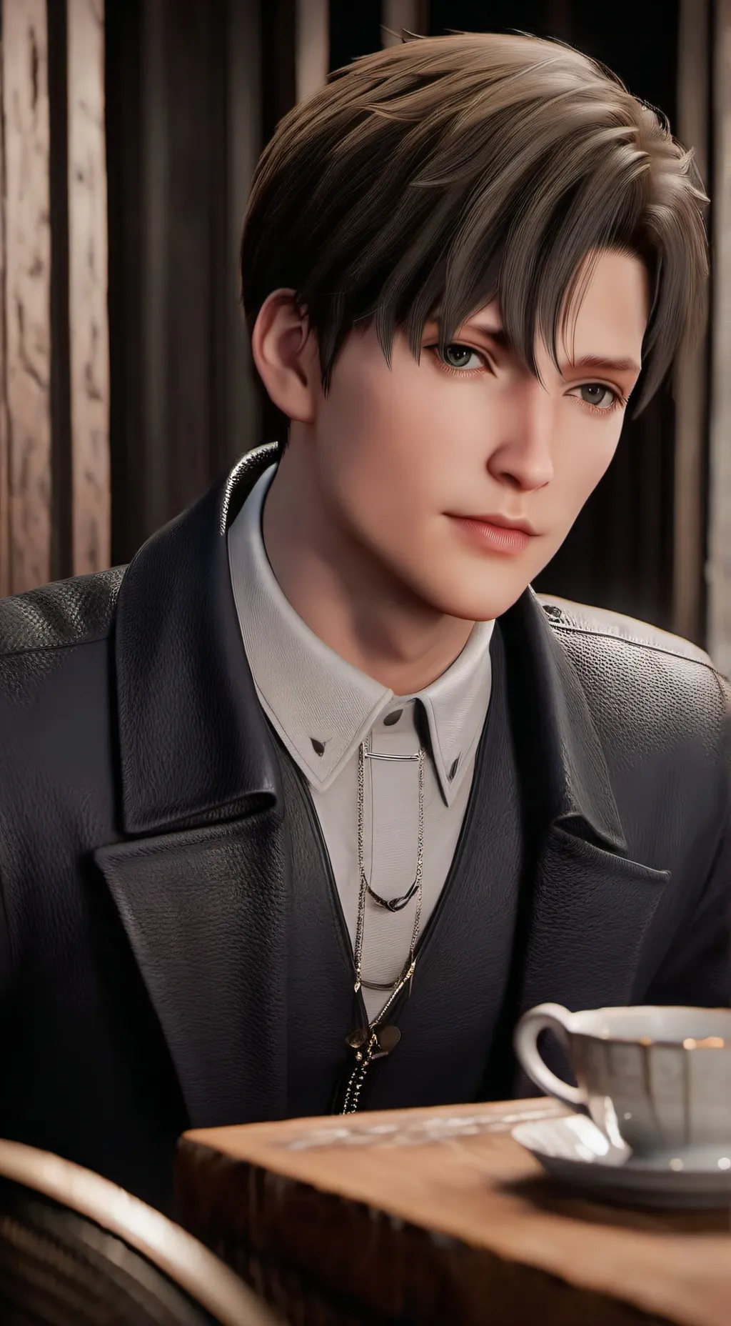 ai character: Matthew qurew background