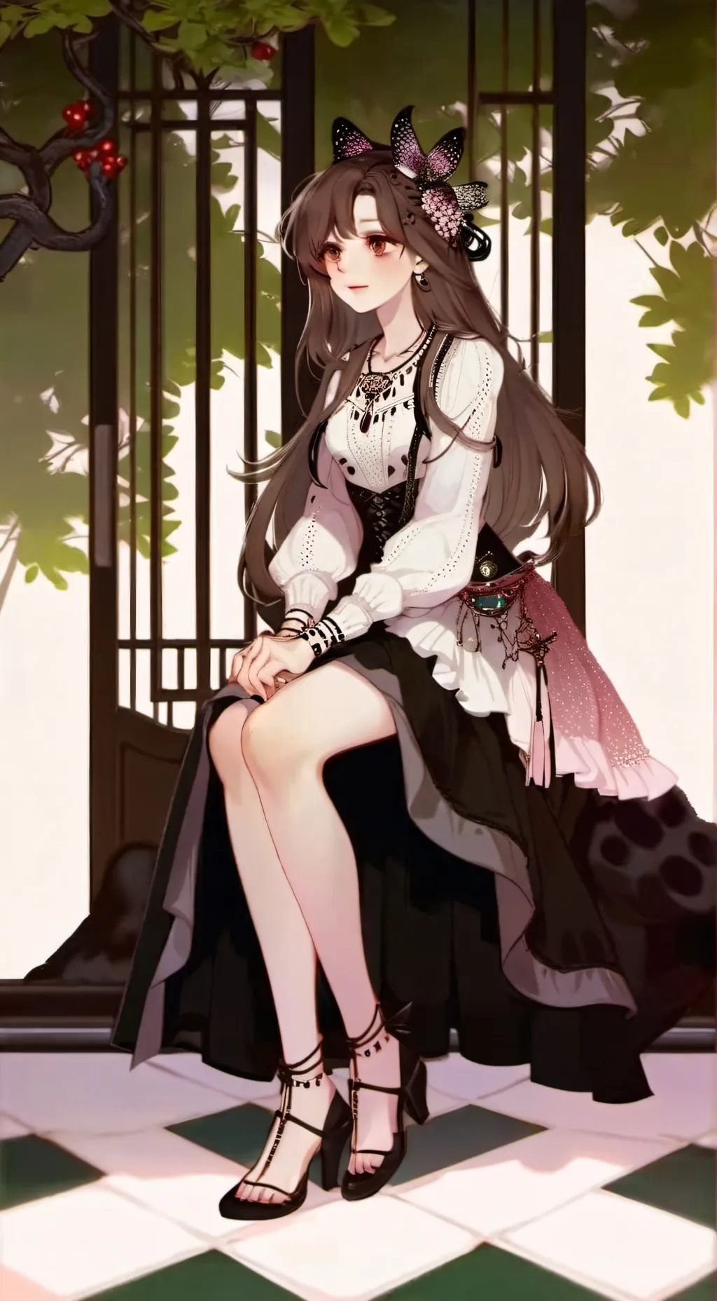 ai character: izumi  background