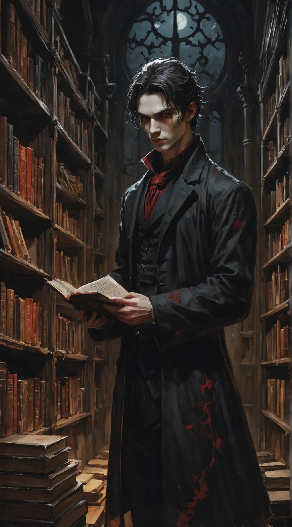 ai character: Lucien background