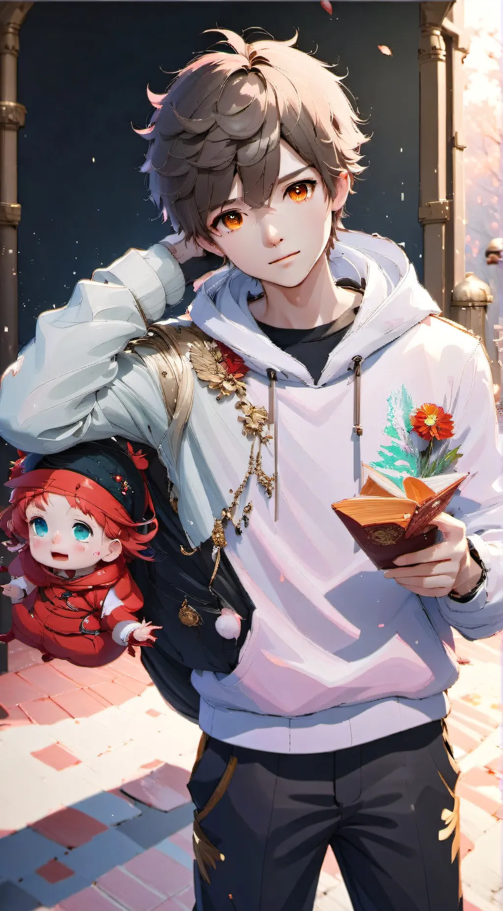 ai character: Max background