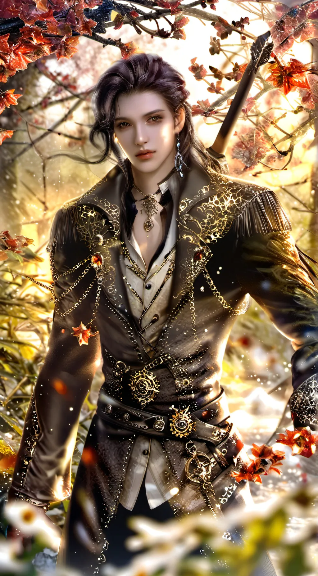 ai character: Max background