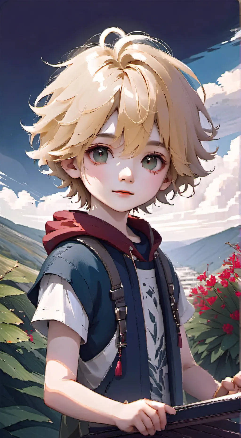 ai character: Self esteem boost background