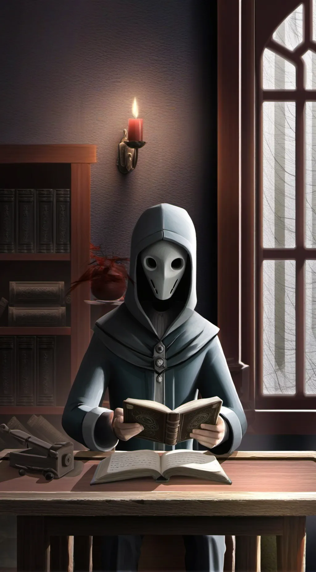 ai character: Your Diary.  background