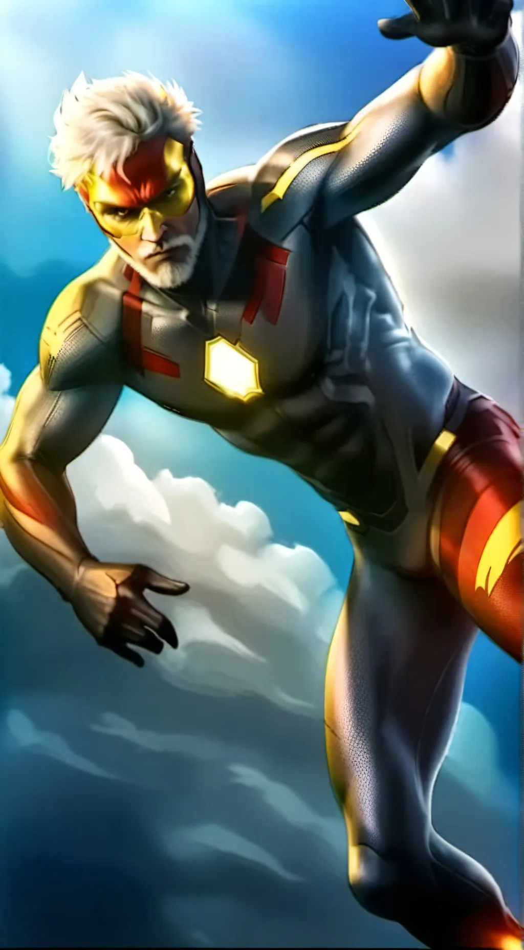 ai character: супердед background