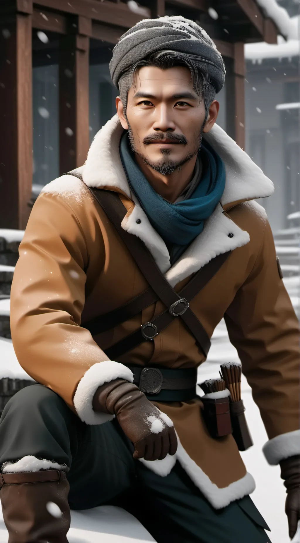 ai character: Cold bug background