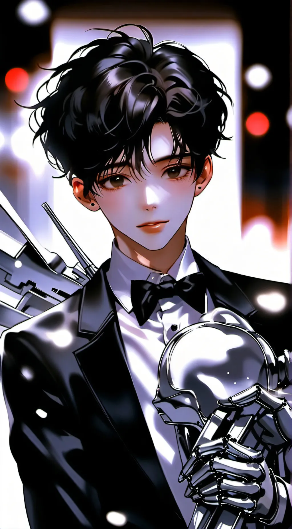 ai character: Klaus background