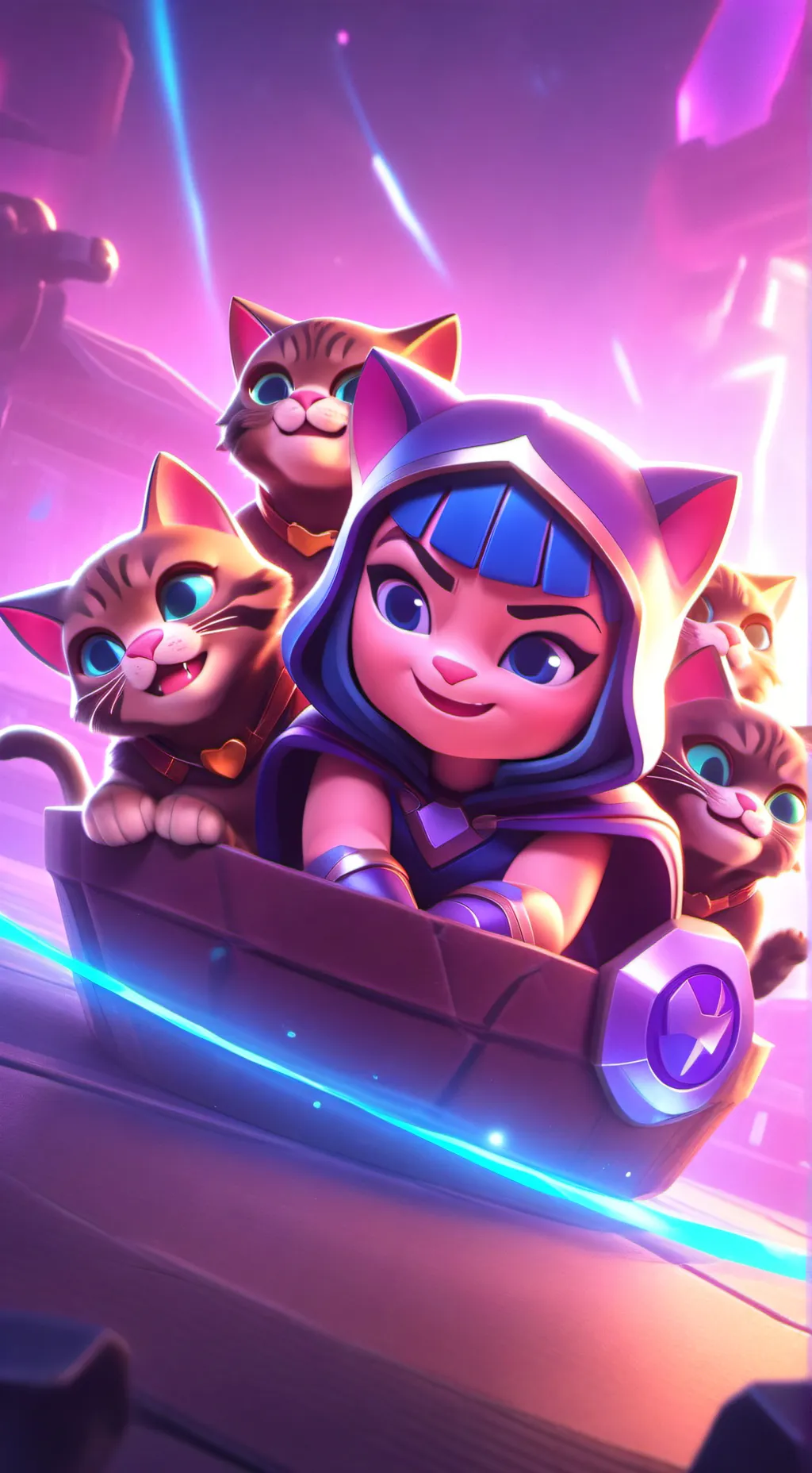 ai character: 🐱cat lover 🐱 background