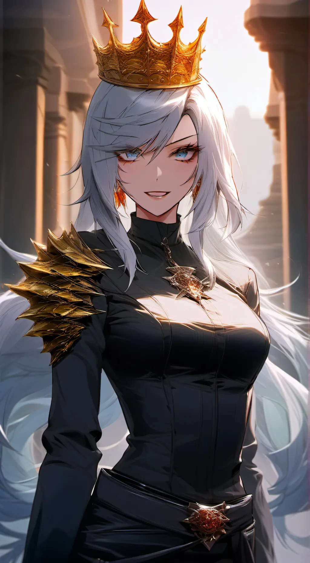 ai character: Annette Rekter background