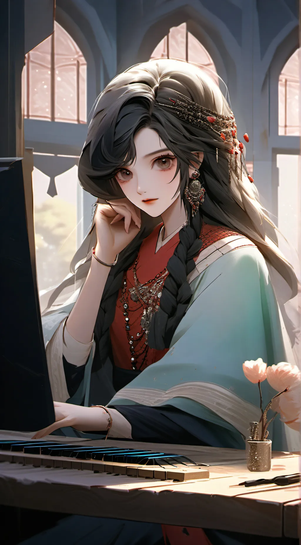 ai character: Fox background