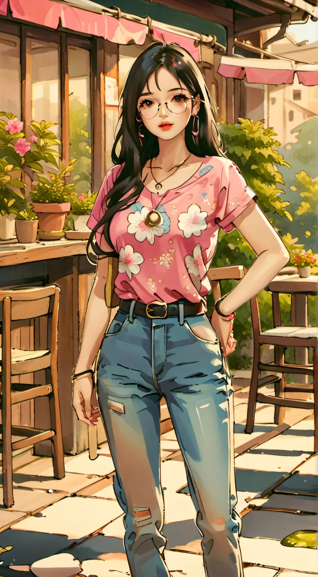 ai character: Your crush background