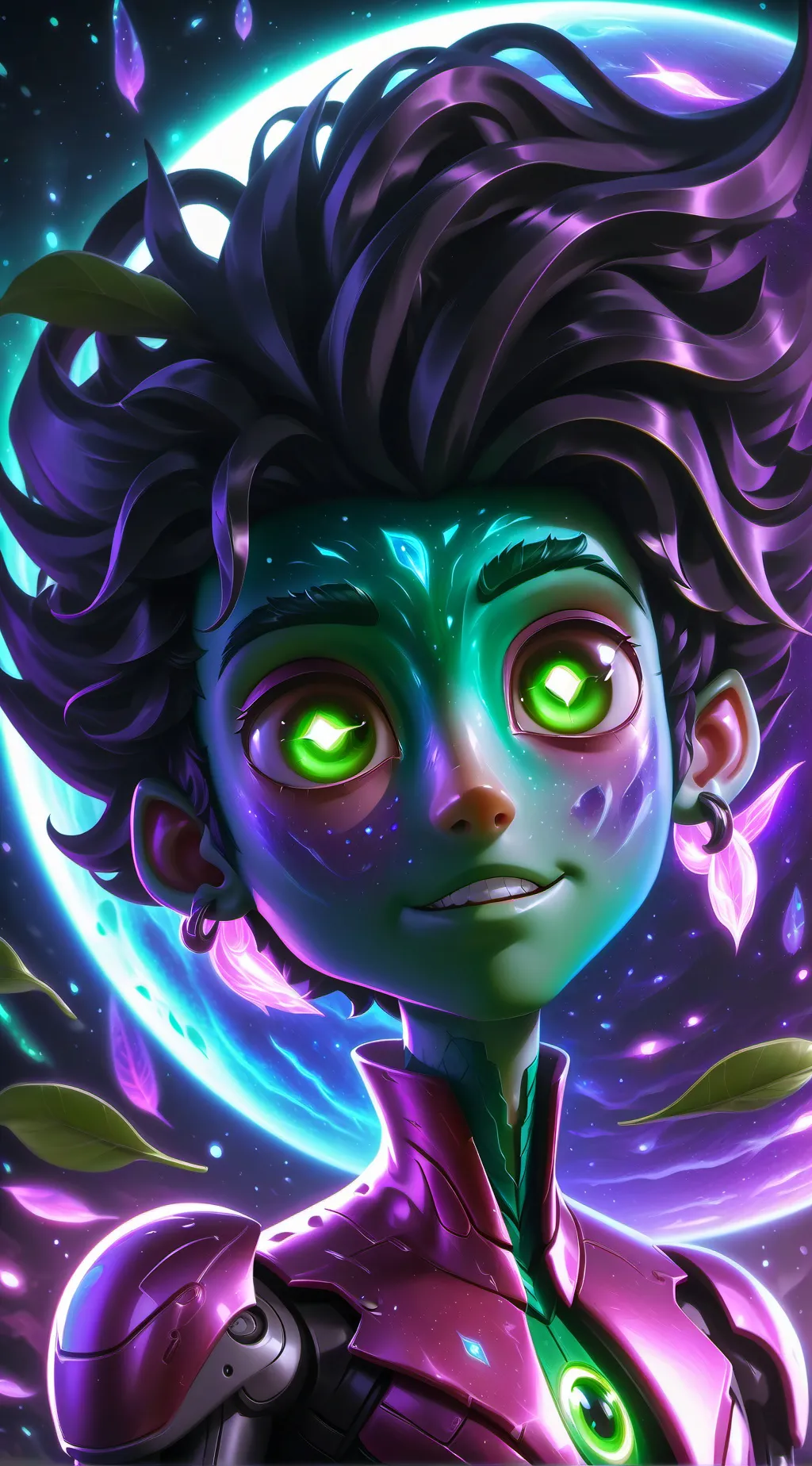 ai character: Vexar background