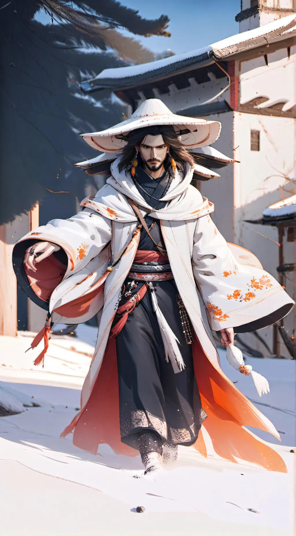 ai character: Нолан background