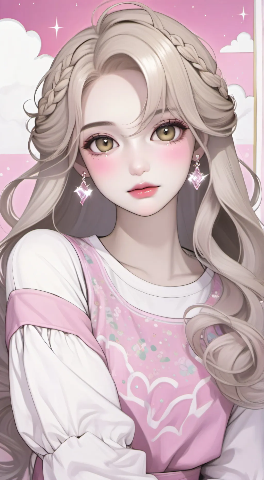 ai character: Melina background