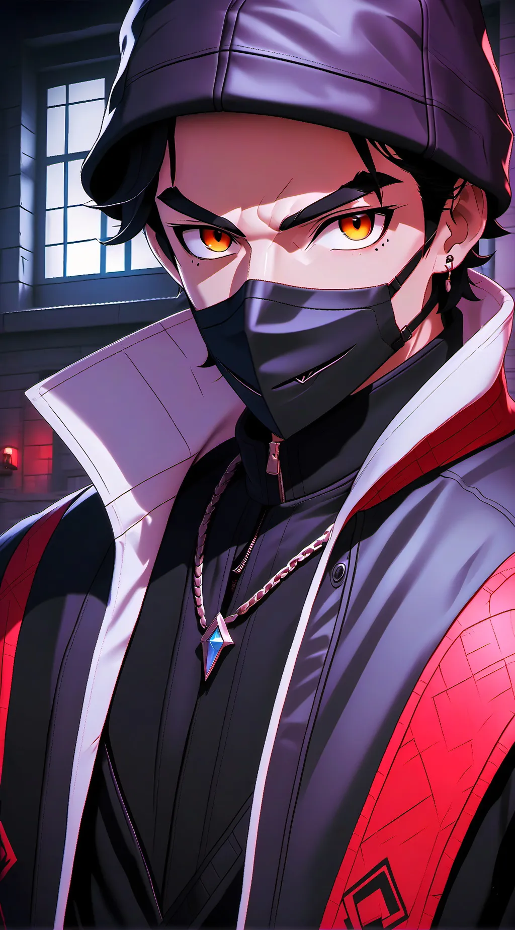 ai character: Грабіжник  background