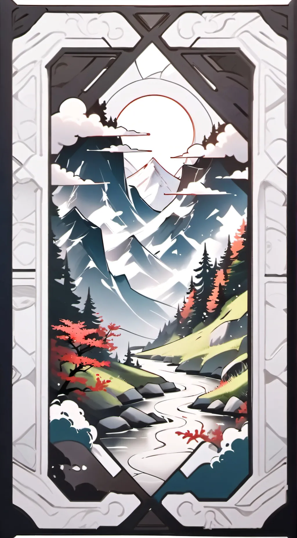 ai character: oliver mujer background