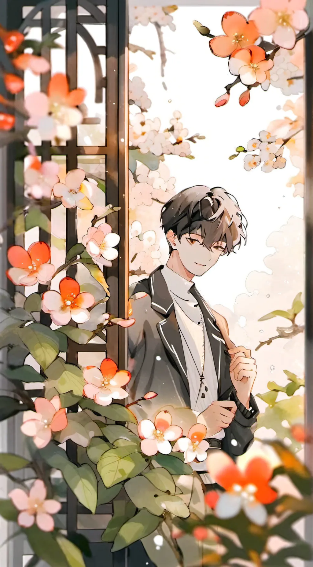 ai character: Talc/Ryo/Éri🍂 background