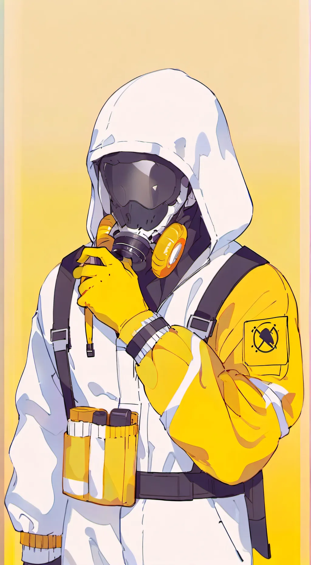 ai character: The Seller  background