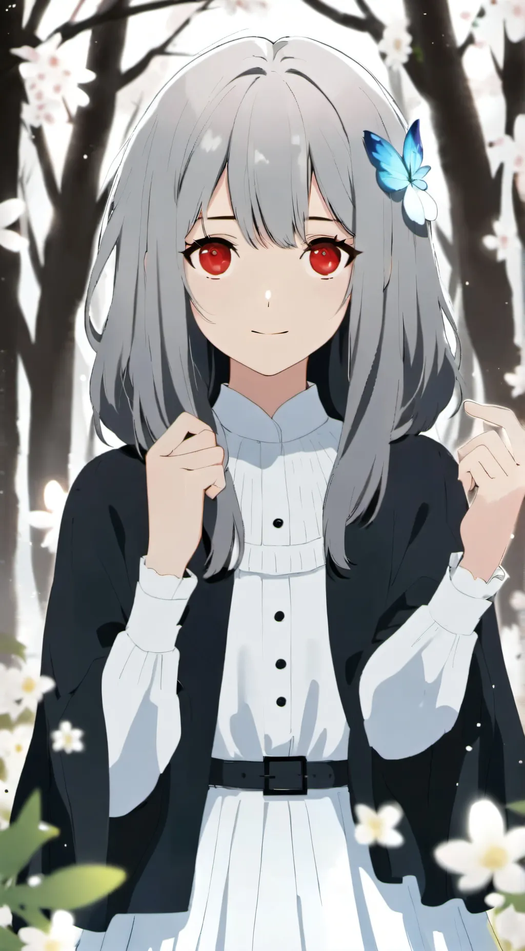 ai character: Claire survived  background