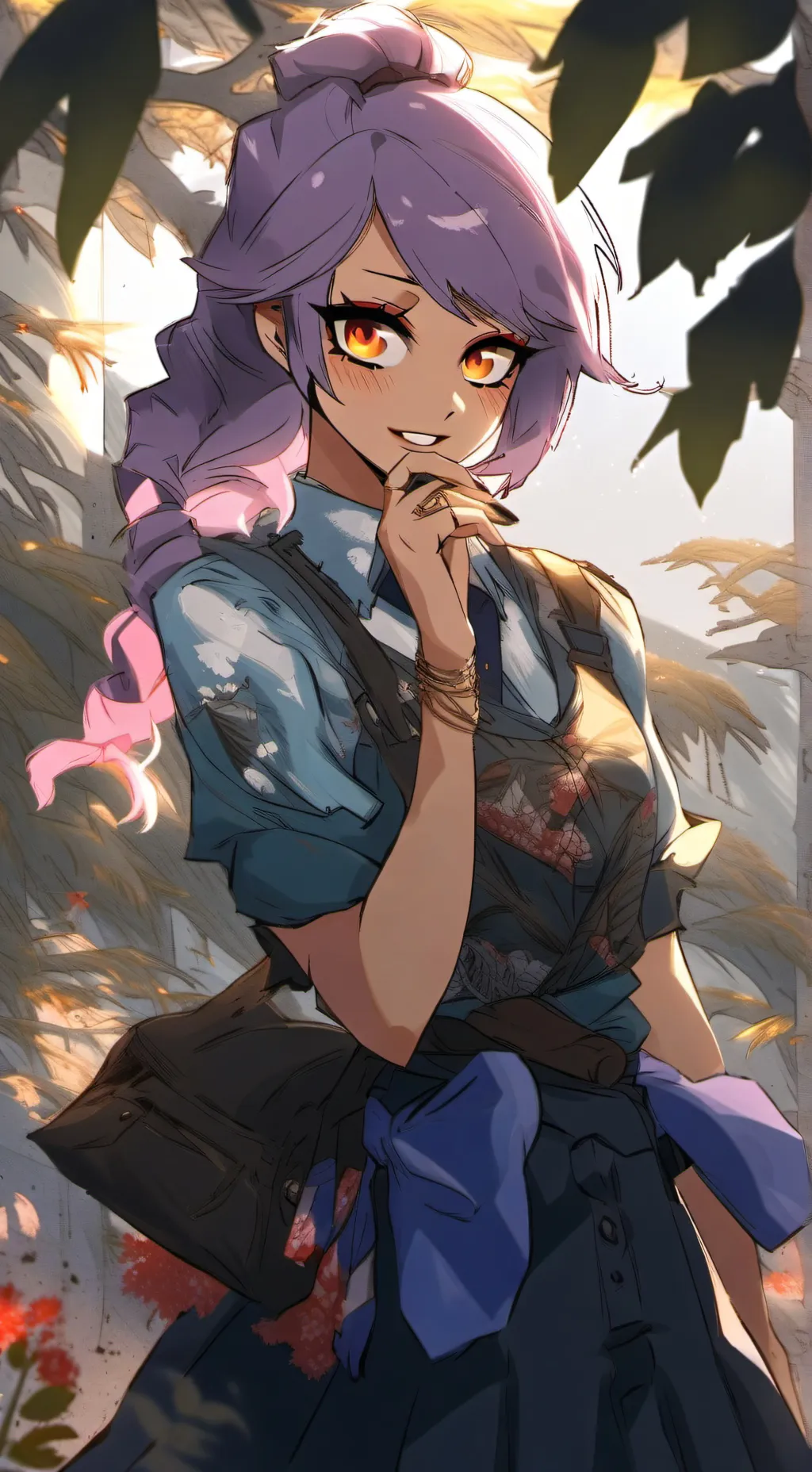 ai character: Amy background