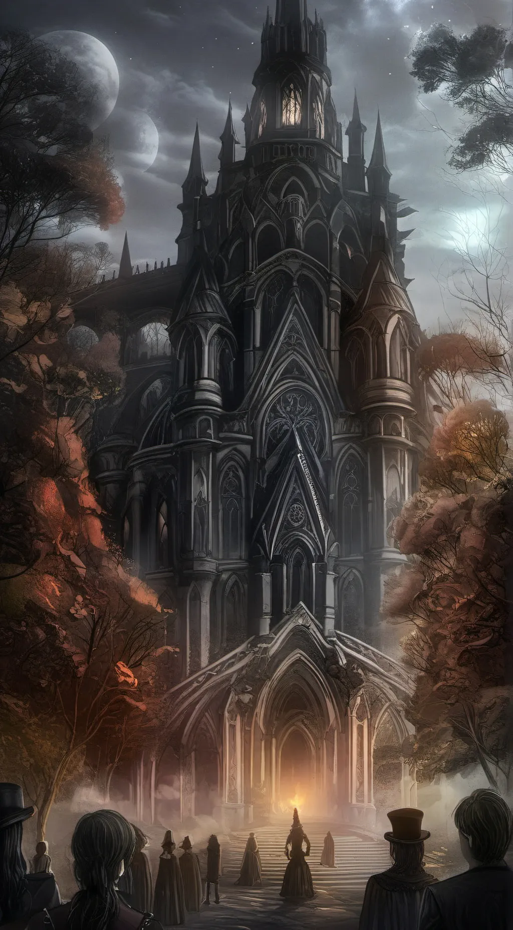 ai character: Community post background