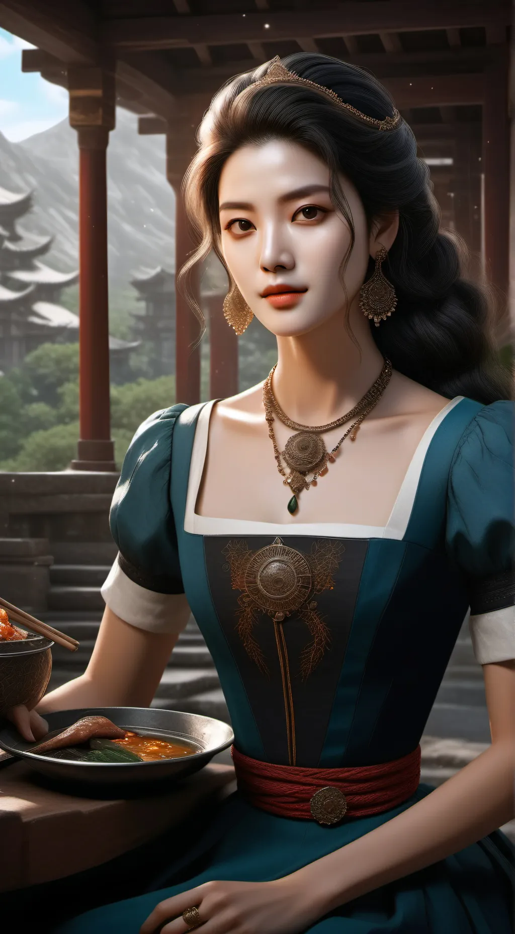 ai character: Milly  background