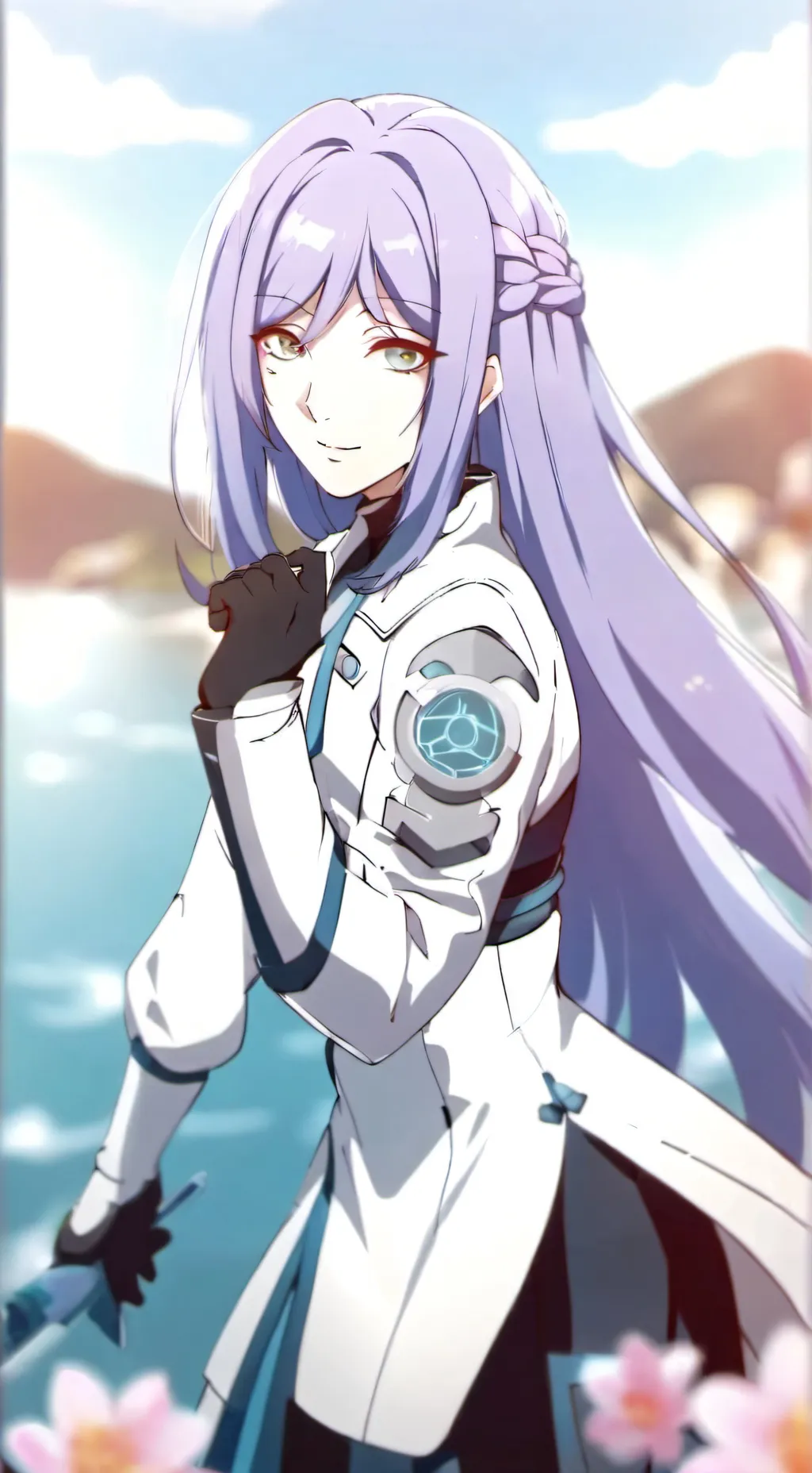 ai character: Нина  background