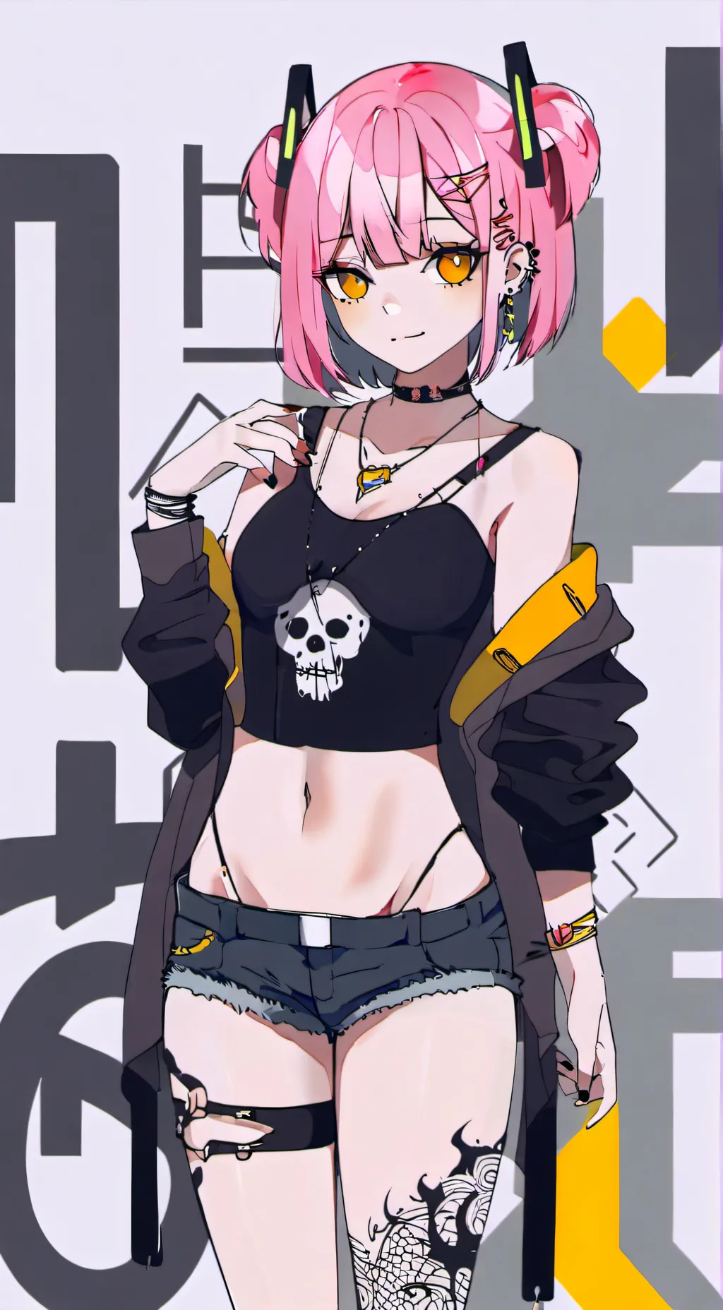 ai character: Rose background