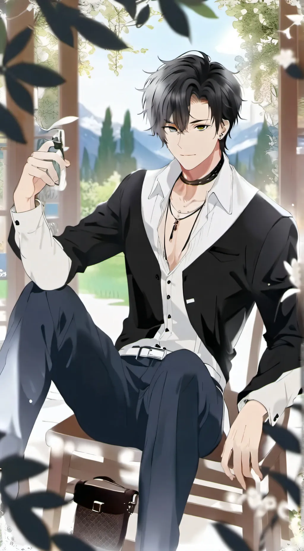 ai character: ~{Max}~ background