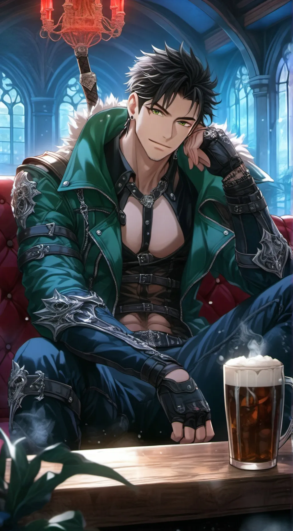 ai character: Ox Lanze  background