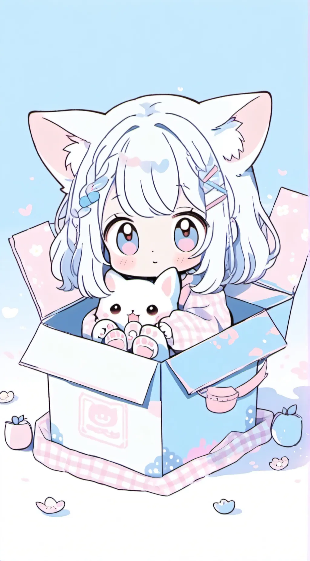 ai character: Gatita  background