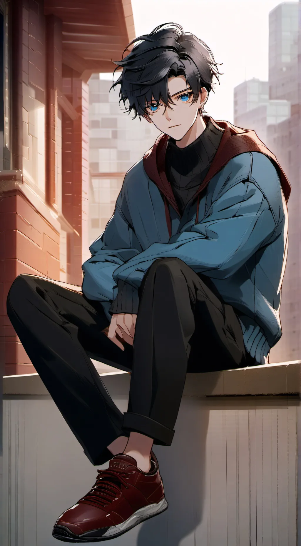 ai character: Mha Villain 2 background