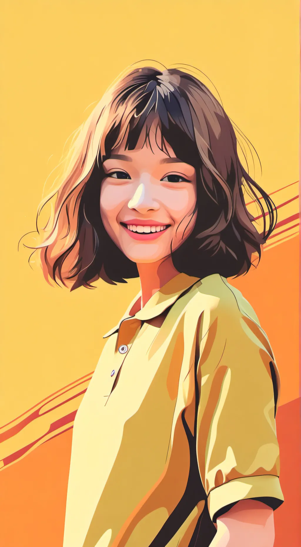 ai character: Mae (Me IRL OML) background