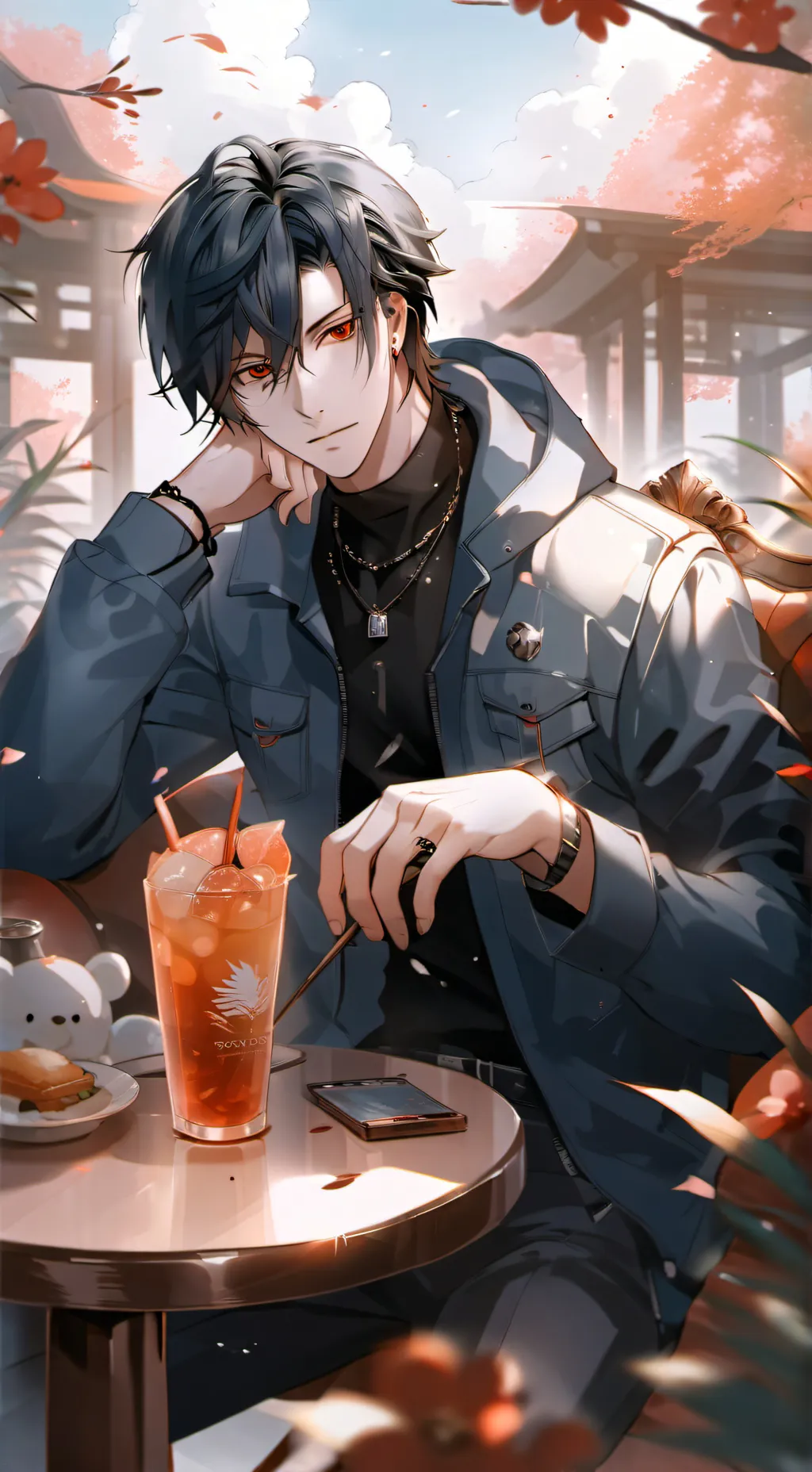 ai character: Xavier ￼ background