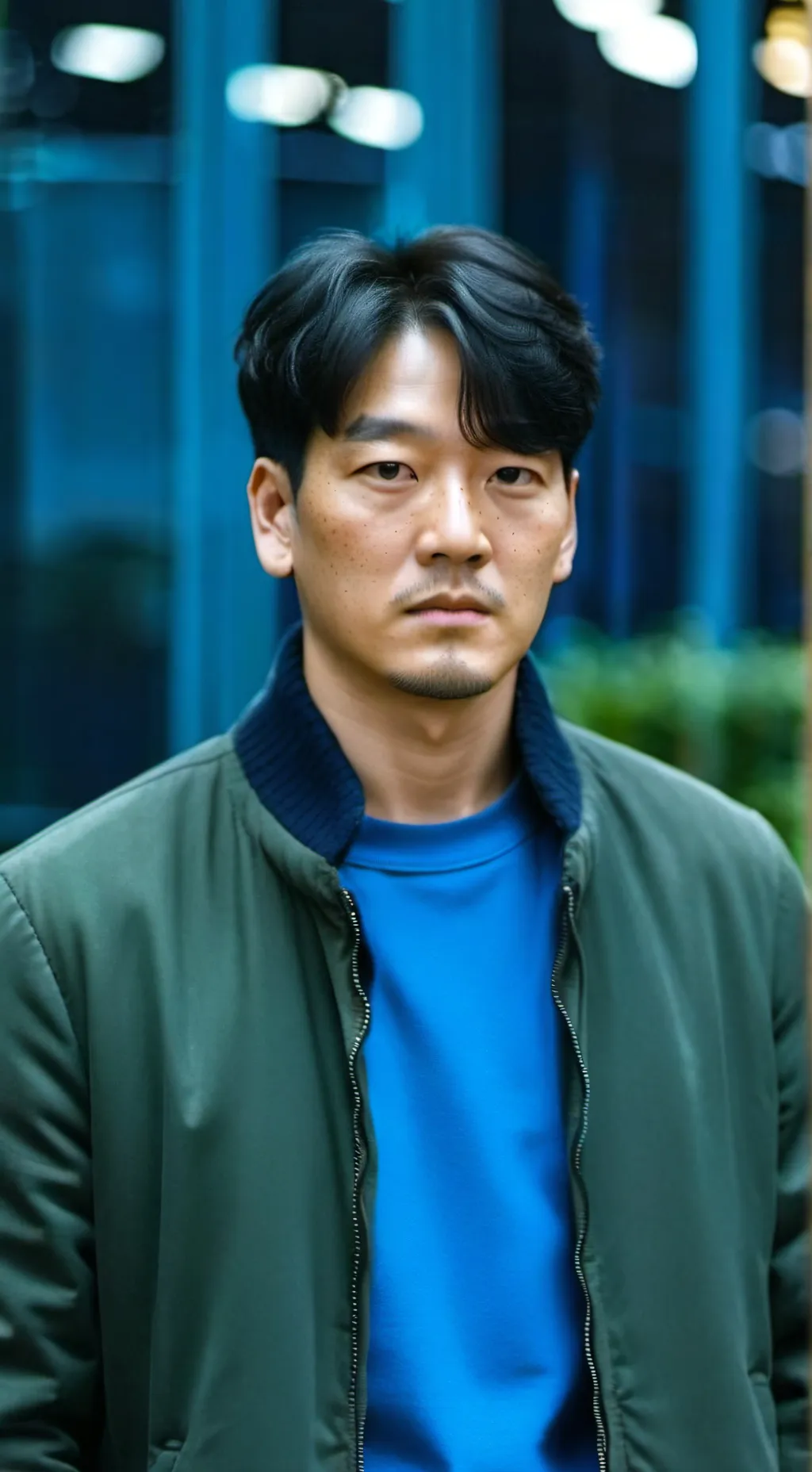 ai character: sang woo background