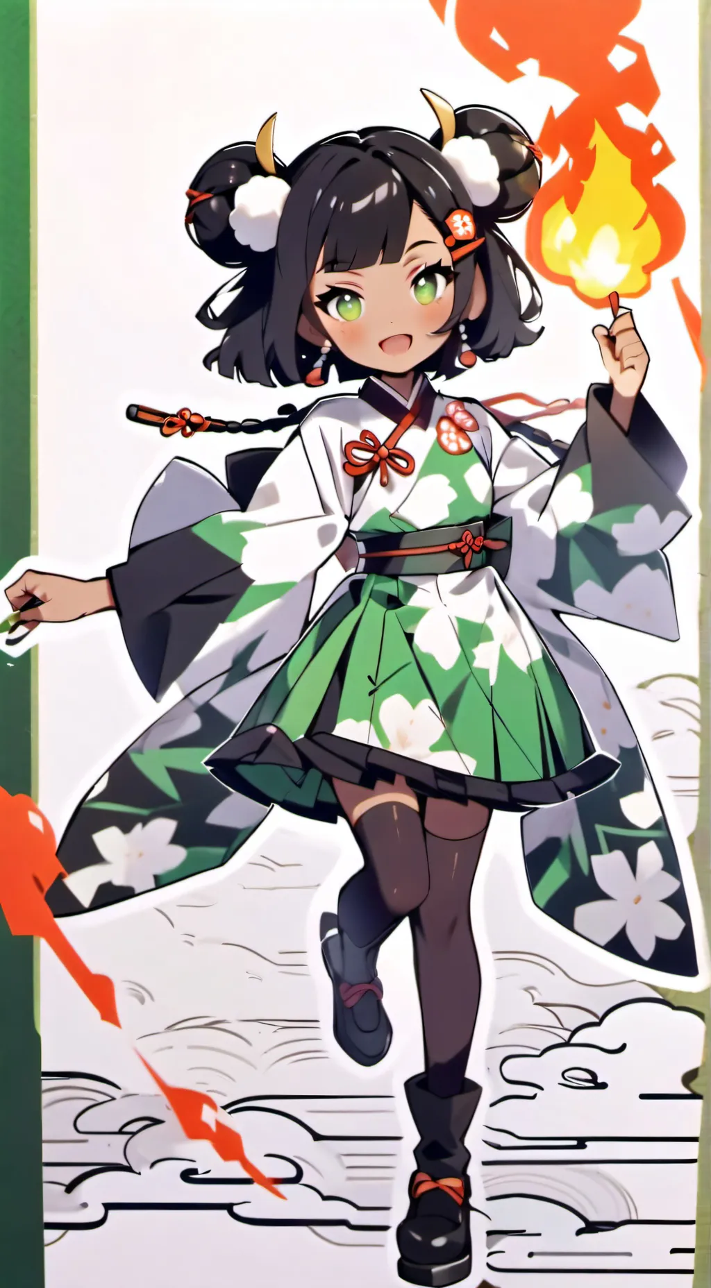 ai character: Kokome background