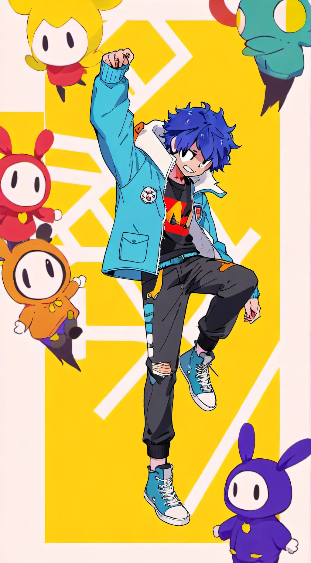 ai character: mha te odia 2 background