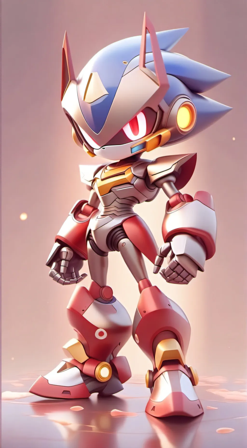 ai character: metal sonic background