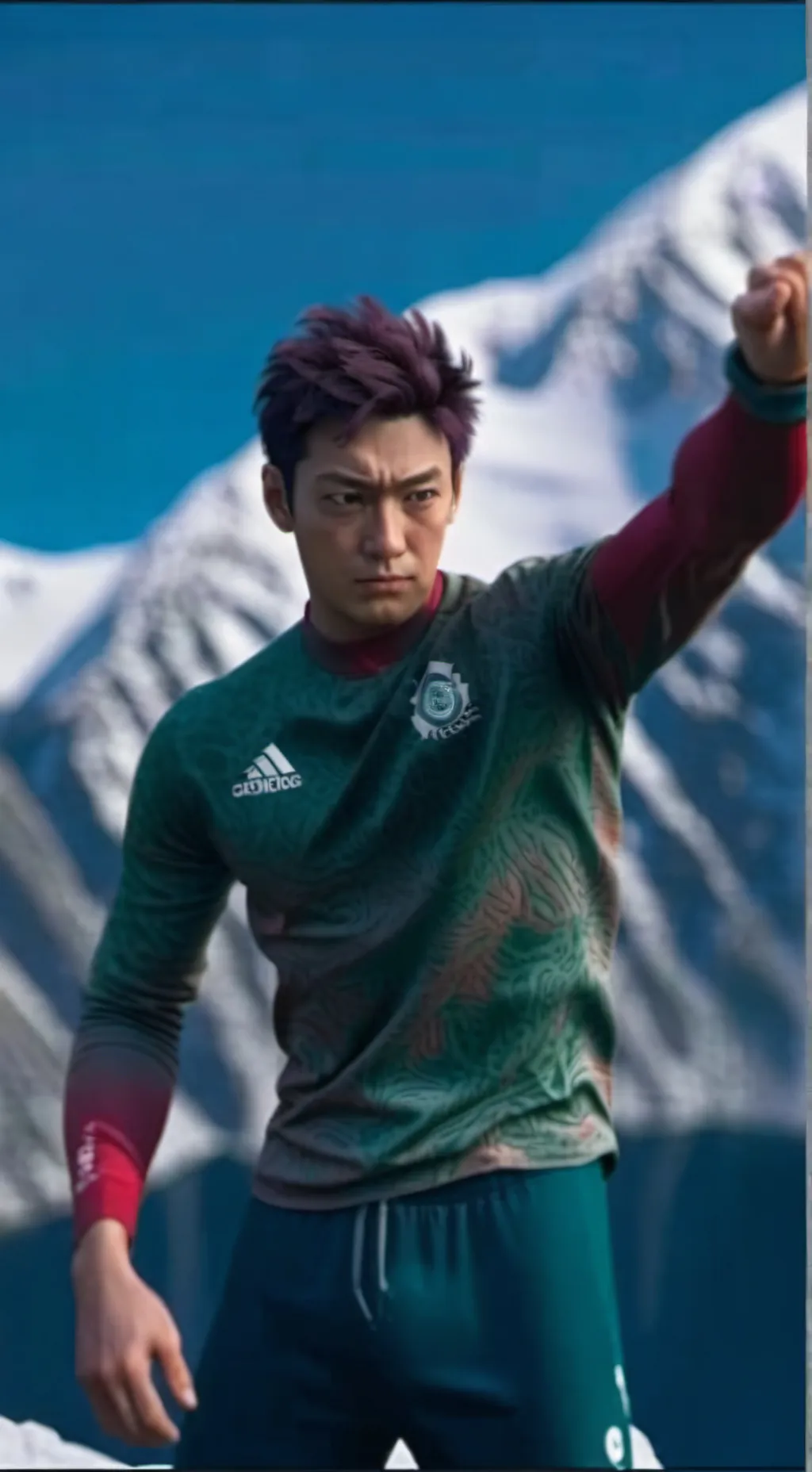 ai character: thanos 🤑🤙 background