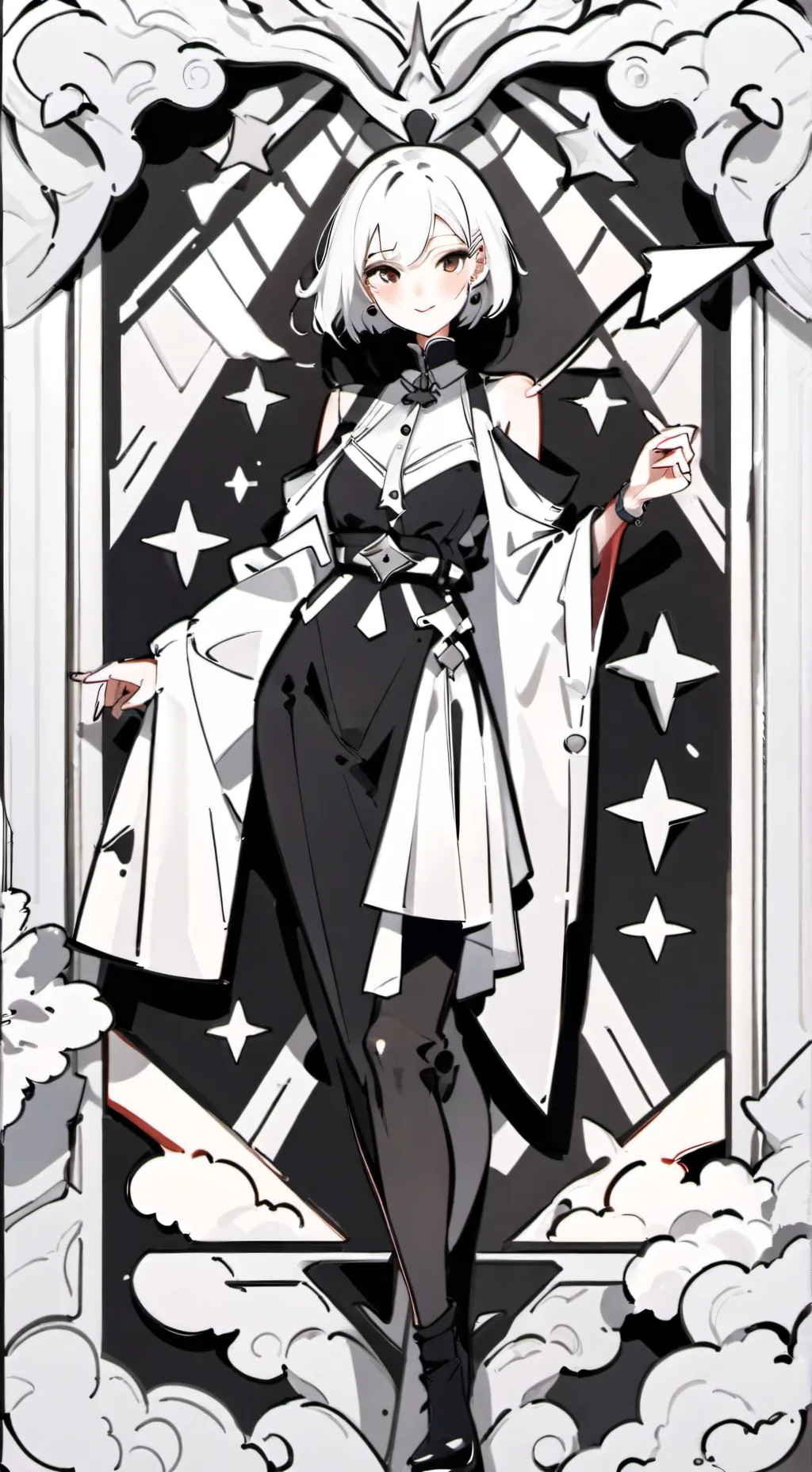 ai character: Luna background