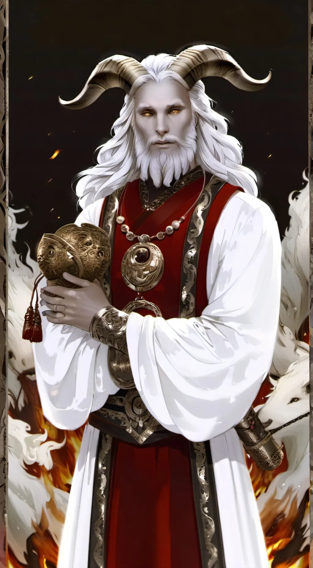 ai character: Devil!!  background