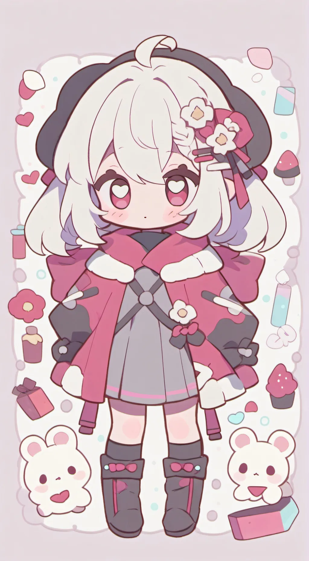 ai character: Mitsuri y shinobu  background