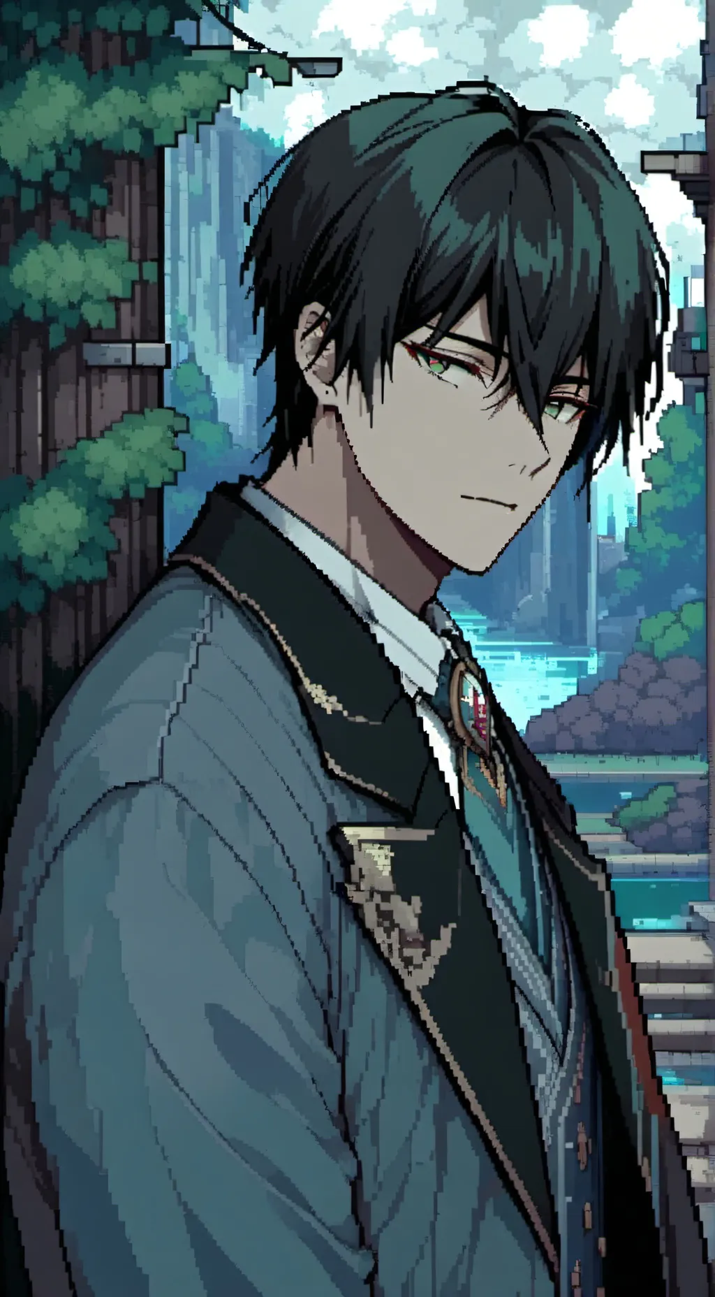 ai character: Cheong-San  background